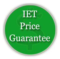 IET Price Match Guarantee!